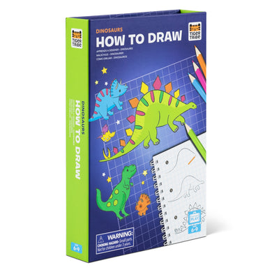 Tiger Tribe How to Draw – Dinosaurs – full kit with pencils and sketch pad – the outdoor kid.