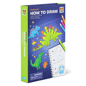 Tiger Tribe How to Draw – Dinosaurs – full kit with pencils and sketch pad – the outdoor kid.