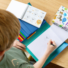 Load image into Gallery viewer, Tiger Tribe How to Draw – Dinosaurs – animalcharacter sketches – the outdoor kid.
