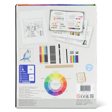 Load image into Gallery viewer, Tiger Tribe Amazing Artist Kit – Learn. Imagine. Create. – full kit with art materials – the outdoor kid.
