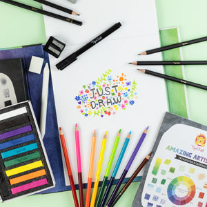 Tiger Tribe Amazing Artist Kit – Learn. Imagine. Create. – coloured pencils and pastels – the outdoor kid.