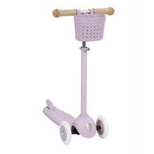 Load image into Gallery viewer, Banwood Eco Scooter in Lavender made from 100% recycled plastic.
