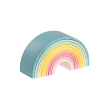 Load image into Gallery viewer, Dëna Rainbow  – Pastel (10 piece silicone set)
