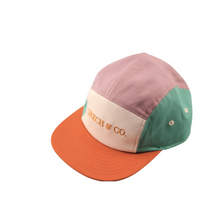 Load image into Gallery viewer, Grech &amp; Co. 5 Panel Cap – Burlwood &amp; Shell
