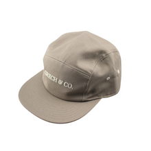 Load image into Gallery viewer, Grech &amp; Co. 5 Panel Cap – Stone
