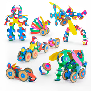 Clixo Wheel Creator Pack 72 Pieces