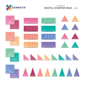 64 Piece Pastel Starter Pack
