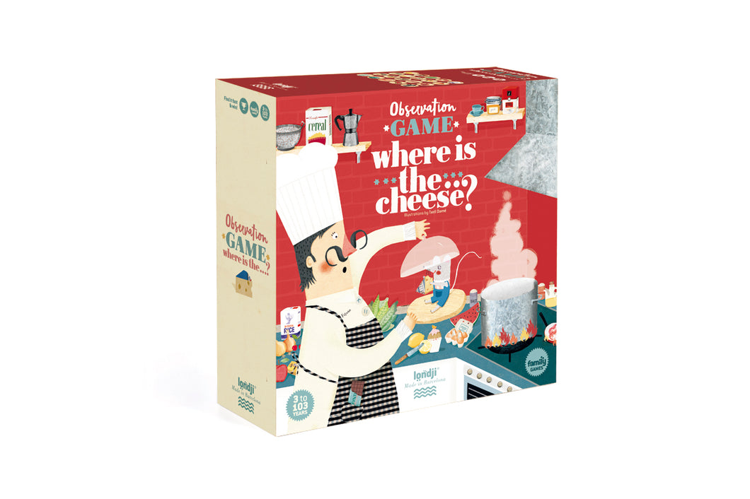 Where is the Cheese? - Family Observation Game