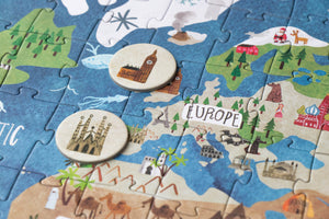Discover the World - Look & Find Puzzle