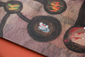 Mon Petit Pommier Puzzle - 20 Piece Reversible Puzzle