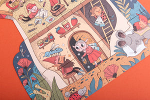 Sweet Dreams Puzzle - Insert & Reversible Puzzle