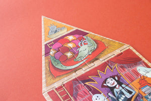 Enchanted Puzzle - 100 Piece Glow in the Dark