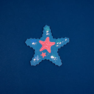 Blue Puzzle - 7 Progressive & Reversible Puzzles