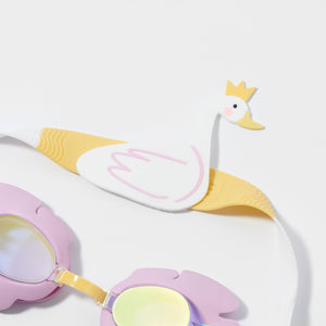 Kids Swim Goggles Princess Swan