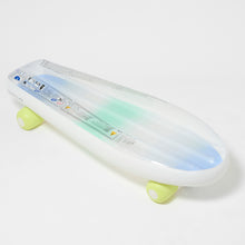 Load image into Gallery viewer, Kids Skateboard Float The Sea Kids Blue-Lime
