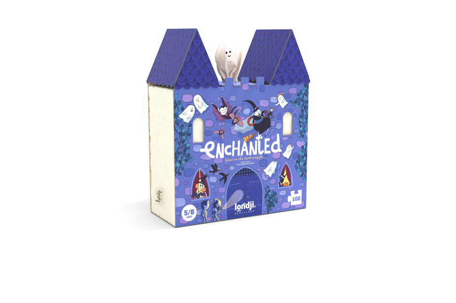 Enchanted Puzzle - 100 Piece Glow in the Dark