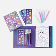 Load image into Gallery viewer, Tiger Tribe Colouring Set – Mystical Forest – 36 colouring pages – the outdoor kid.
