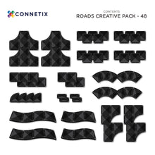 Load image into Gallery viewer, NEW! Connetix 48 Piece Creative Roads Pack
