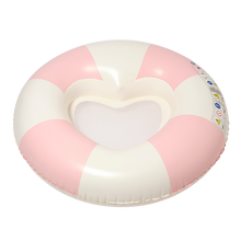 Load image into Gallery viewer, Luxe Pool Ring Stole My Heart Pink Stripe
