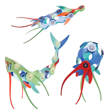 Load image into Gallery viewer, Ocean Creatures Pack - Glow in the Dark - 24 Pieces
