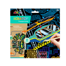 Load image into Gallery viewer, Scratch Kit Junior - Transportation
