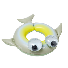Load image into Gallery viewer, Kiddy Pool Ring Shark Tribe Khaki
