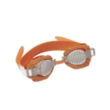 Load image into Gallery viewer, Mini Swim Goggles Tully the Tiger
