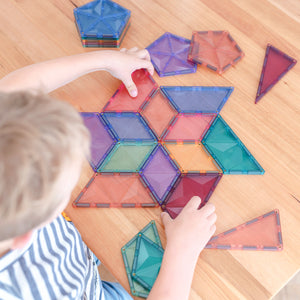Connetix 48 Piece Pastel Shapes Expansion Pack - the outdoor kid. Malta