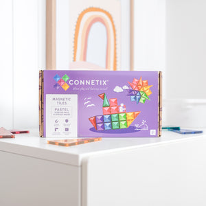 Connetix 64 Piece Pastel Starter Pack