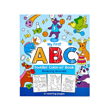 Load image into Gallery viewer, Toddler Colour-In&#39; Book - ABC Amazing Animals
