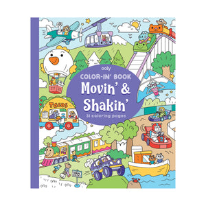 Movin’ and Shakin’ Colouring book