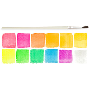 Chroma Blends Watercolour Paint Set - Neon