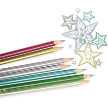 Load image into Gallery viewer, Modern Metallic Colored Pencils - Set of 12

