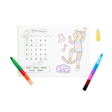 Load image into Gallery viewer, Mini Traveler Coloring and Activity Kit - Jungle Friends
