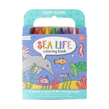 Load image into Gallery viewer, Carry Along Colouring Book Set - Sea Life
