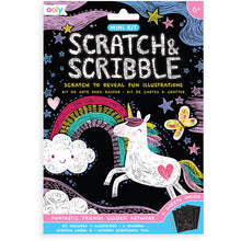 Load image into Gallery viewer, Funtastic Friends - Scratch and Scribble Mini Kit
