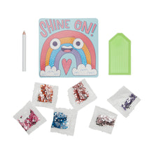 Load image into Gallery viewer, Razzle Dazzle Mini Gem Art Kit - Rad Rainbow
