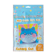 Load image into Gallery viewer, Ooly Razzle Dazzle Mini Gem Art Kit - Cutesy Cat
