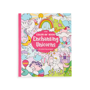 Enchanting Unicorns Colouring Book