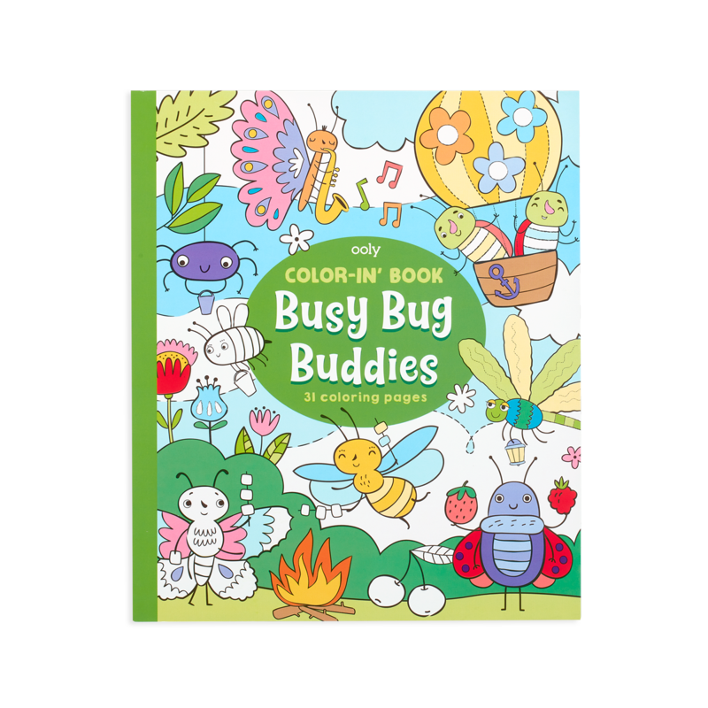 Busy Bug Buddies Colouring Book