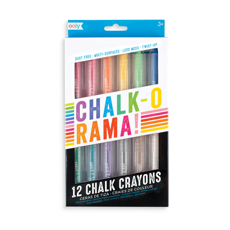 Chalk-o-Rama Dustless Chalk Crayons