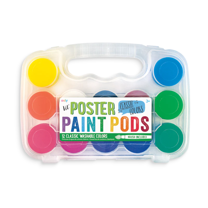 Lil' Poster Paint Pods - Classic