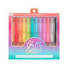Load image into Gallery viewer, Oh My Glitter! Set of 12 Gel Pens
