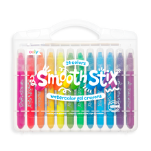 Load image into Gallery viewer, Smooth Stix Watercolor Gel Crayons - Set of 24
