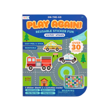 Load image into Gallery viewer, Play Again! Mini on-the-go Activity Kit - Working wheels
