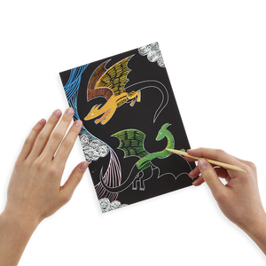 Fantastic Dragons Scratch & Scribble