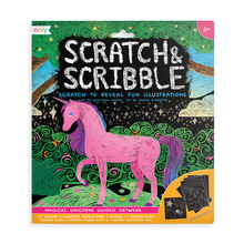 Load image into Gallery viewer, Magical Unicorn Scratch &amp; Scribble
