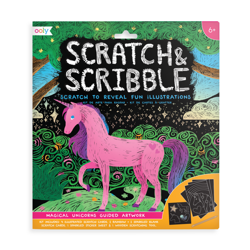 Magical Unicorn Scratch & Scribble