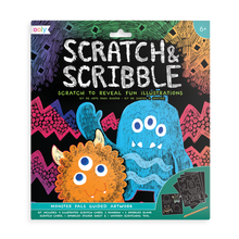 Load image into Gallery viewer, Monster Pals Scratch &amp; Scribble
