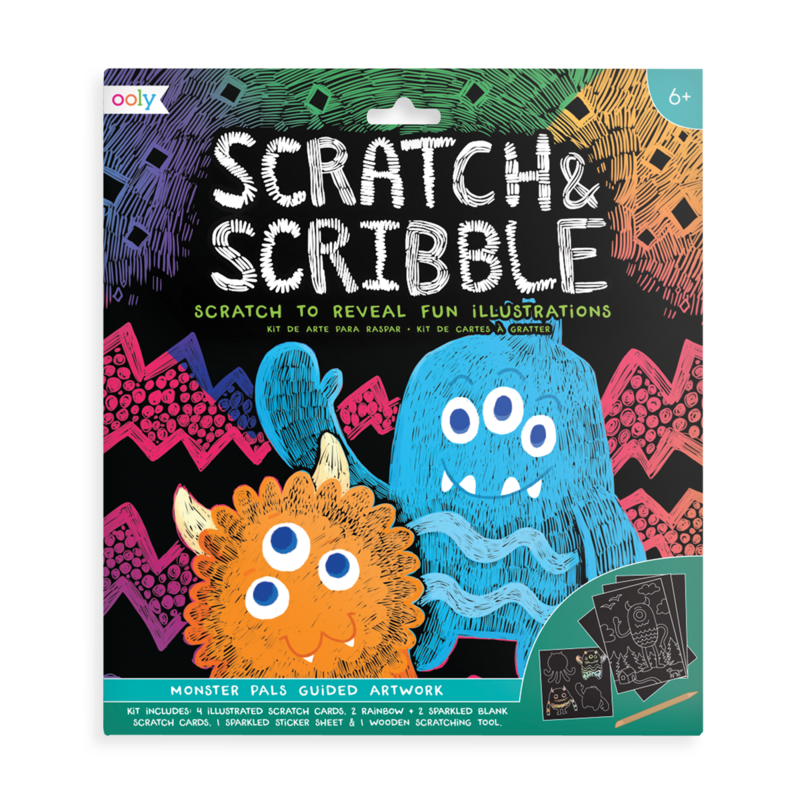 Monster Pals Scratch & Scribble